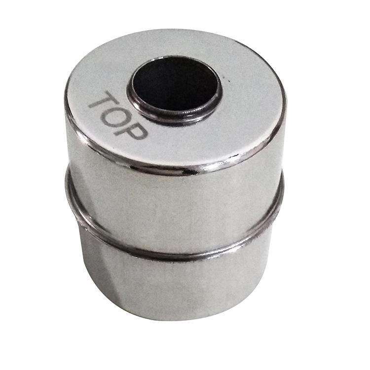High quality H451958 H type solvent ink level float ball(stainless steel) spare parts for CIJ inkjet printer