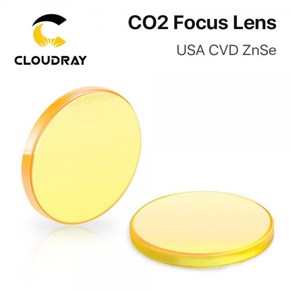 Focus Lens USA CVD ZnSe DIA 12 15 18 19.05 20 FL 38.1 50.8 63.5 76.2 101.6 127mm for CO2 Laser Engraving Cutting Machine
