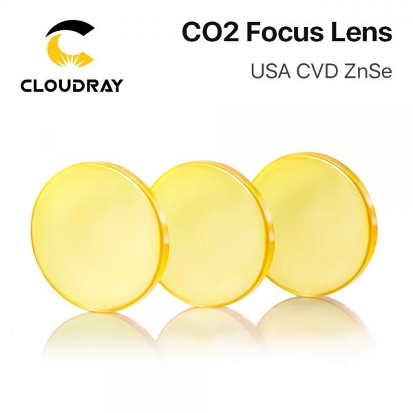 Focus Lens USA CVD ZnSe DIA 12 15 18 19.05 20 FL 38.1 50.8 63.5 76.2 101.6 127mm for CO2 Laser Engraving Cutting Machine