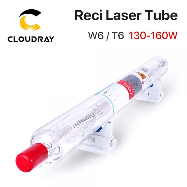  Reci W6/T6 130W CO2 Laser Tube Wooden C...
