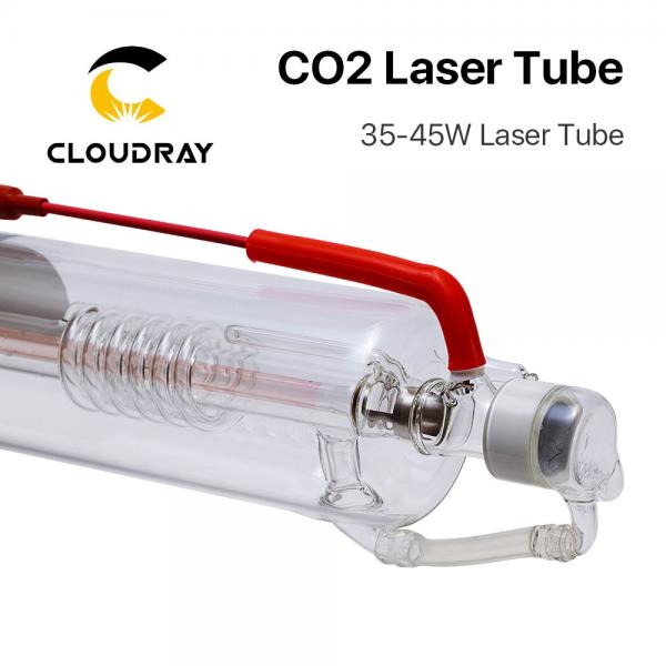 40W Co2 Laser Upgraded Metal Head Tube 700MM Glass Pipe Lamp for CO2 Laser Engraving Cutting Machine