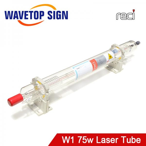 RECI W1 75W CO2 Laser Tube Length 1050mm Dia.80mm use for Engraving Machine & Cutting Machine