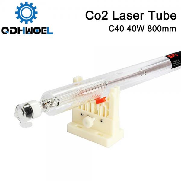 SPT C40 800MM 40W Co2 Laser Tube for CO2 Laser Engraving Cutting Machine