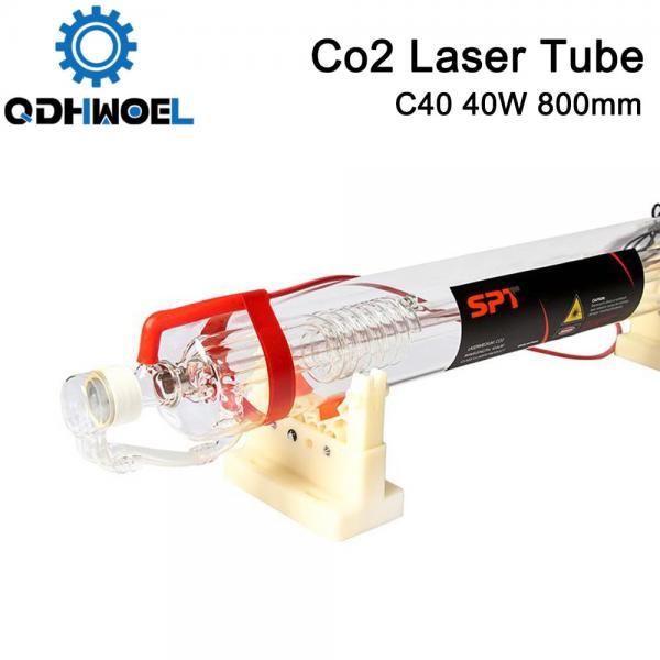 SPT C40 800MM 40W Co2 Laser Tube for CO2 Laser Engraving Cutting Machine