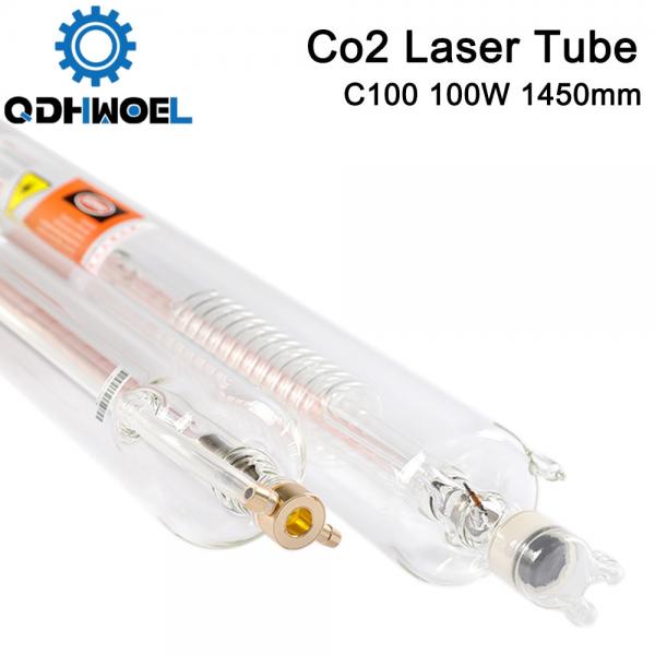 QDHWOEL SPT C100 1450MM 100W Co2 Laser Tube for CO2 Laser Engraving Cutting Machine