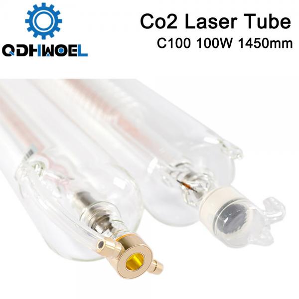QDHWOEL SPT C100 1450MM 100W Co2 Laser Tube for CO2 Laser Engraving Cutting Machine