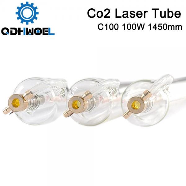 QDHWOEL SPT C100 1450MM 100W Co2 Laser Tube for CO2 Laser Engraving Cutting Machine