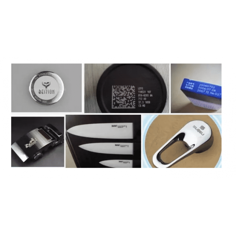 What is the effect of laser marking?