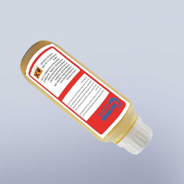 500ml  0.5L CIJ small character inkjet printer yellow ink for KGK continuous inkjet marking printer