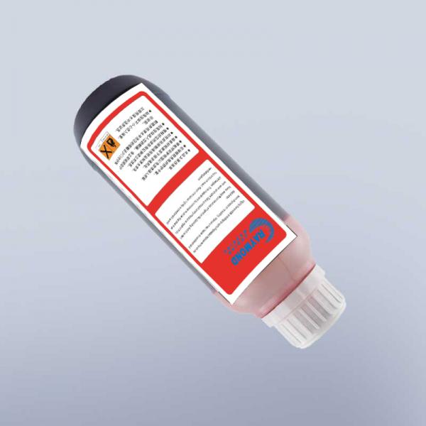 500ml  0.5L CIJ small character inkjet printer red ink for KGK continuous inkjet marking printer