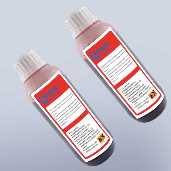 500ml  0.5L CIJ small character inkjet printer red ink for KGK continuous inkjet marking printer