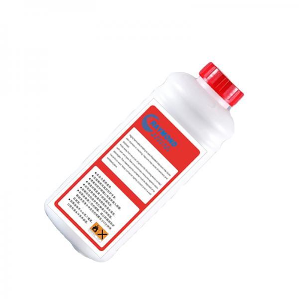 Cheap replaceable 1000ml big character dod white ink on steel industry for dod inkjet printer