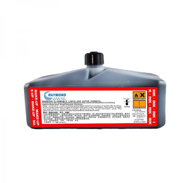 Black fast drying ink high adhesion anti-migration ink IC-280BK ink for domino Inkjet Coding Printer