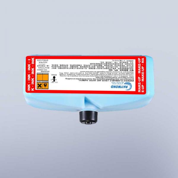 Blue fast drying ink high adhesion anti-migration ink IC-280BK ink for domino Inkjet Coding Printer