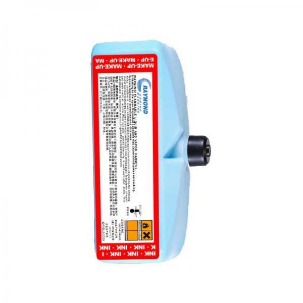 Blue fast drying ink high adhesion anti-migration ink IC-280BK ink for domino Inkjet Coding Printer