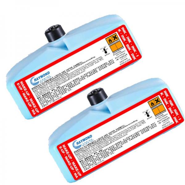 Blue fast drying ink high adhesion anti-migration ink IC-280BK ink for domino Inkjet Coding Printer