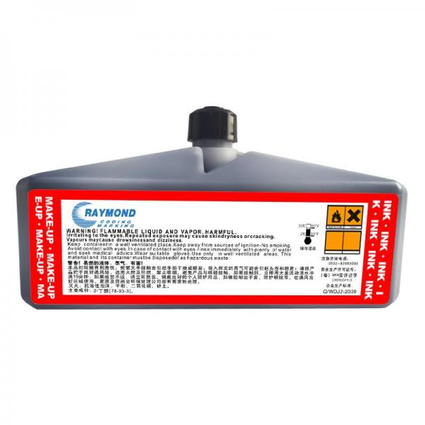 Fast dry coding ink IC-291BK use on PVC for Domino