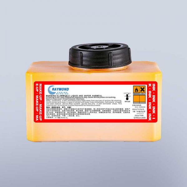 High adhesion yellow ink IR-299yl for domino inkjet coding machine