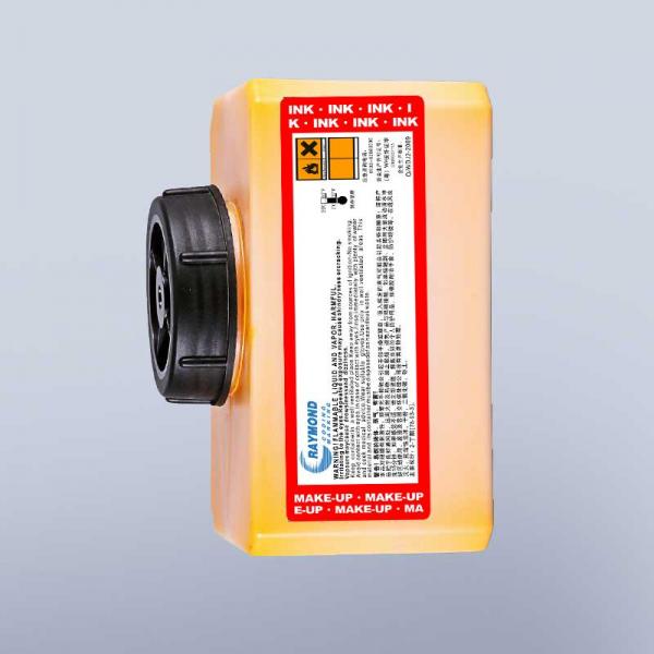 High adhesion yellow ink IR-299yl for domino inkjet coding machine