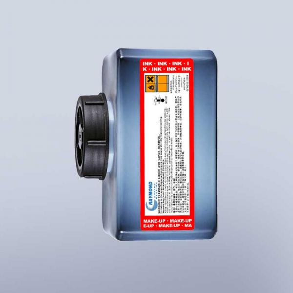 Inkjet fast drying printing ink  IR-299BK can Spray-printed metal for Domino