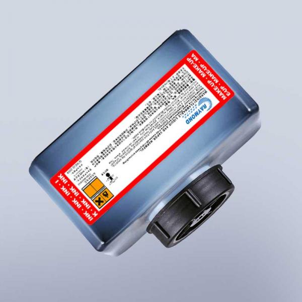 Inkjet fast drying printing ink  IR-299BK can Spray-printed metal for Domino