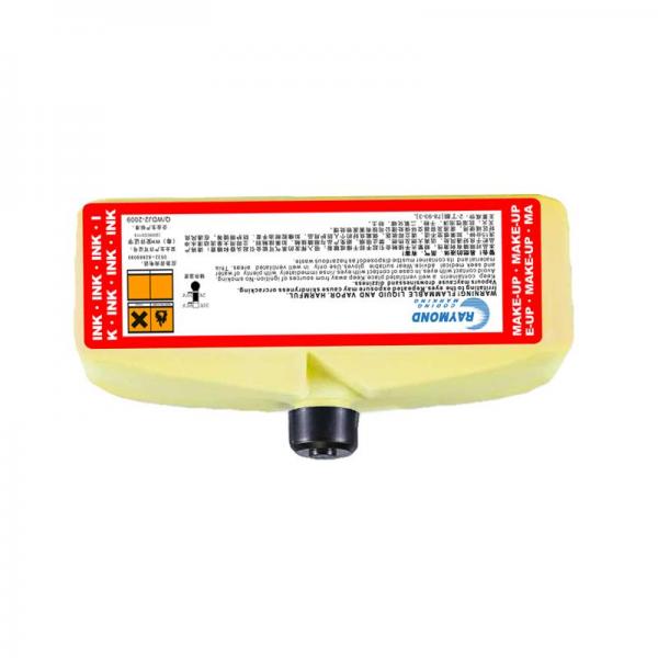 Yellow Ink IC-261YL For Domino Inkjet