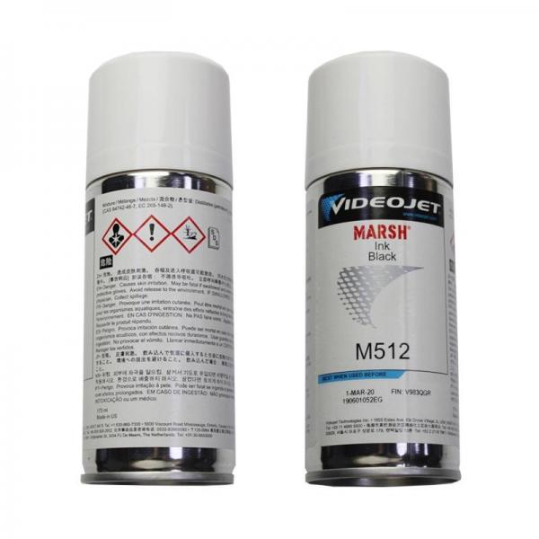 Marsh ink black M512  for Videojet