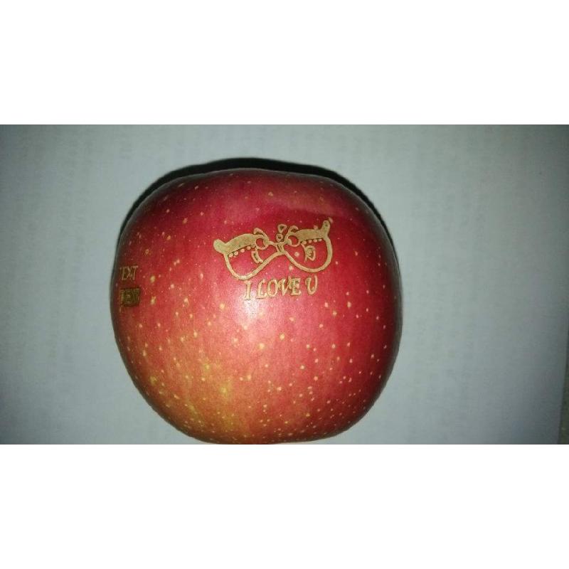 Laser marking on fruit