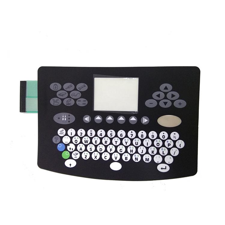 Alternative 36676 English Keyboard Mask Compatible For Domino A Series Ink Jet Coding Printer Factory Made