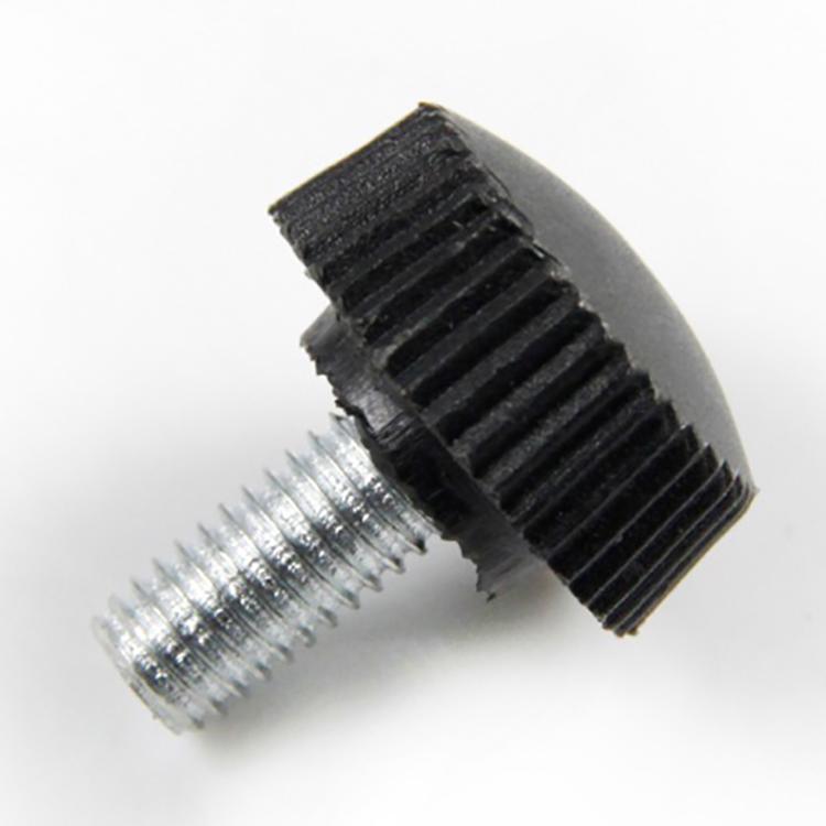 Hot sell DD04530 Nozzle cover fixing screw knob knurled 5mm nylon A series spare part for Domino inkjet printer