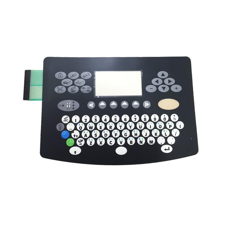 Hot sell DD37726 keyboard membrance A series spare part for Domino inkjet printer